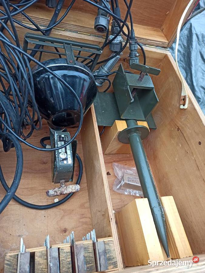 Zestaw wojskowy 42MIS lampa pulpit sterujący Skierniewice