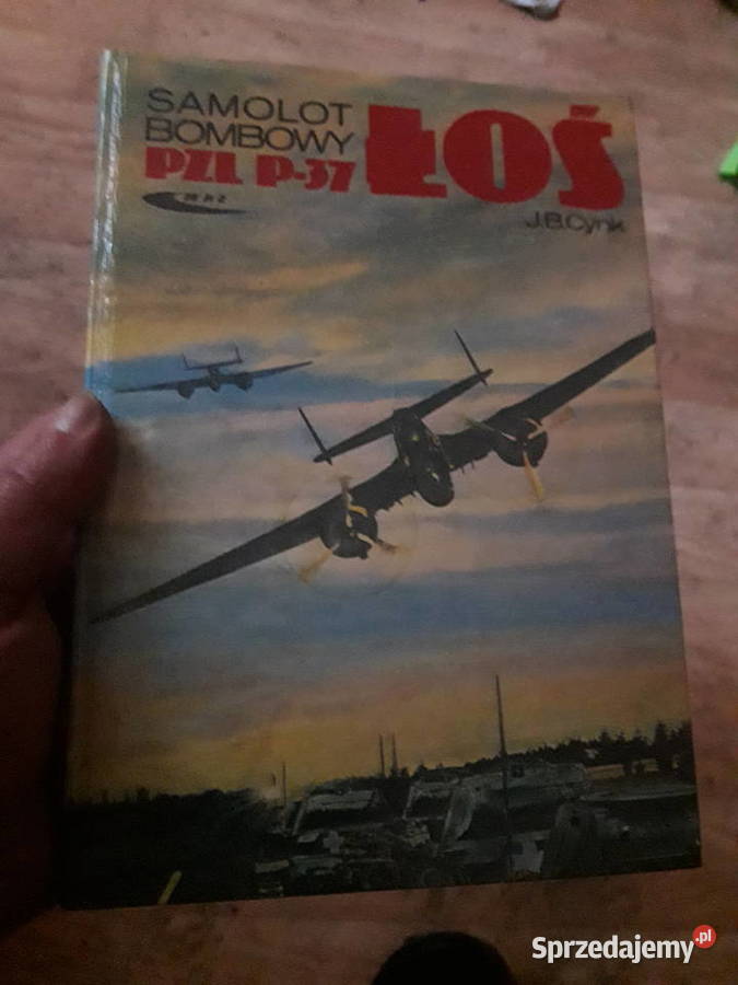 Samolot bombowy PZL P37 Łoś Jerzy B Cynk Warszawa