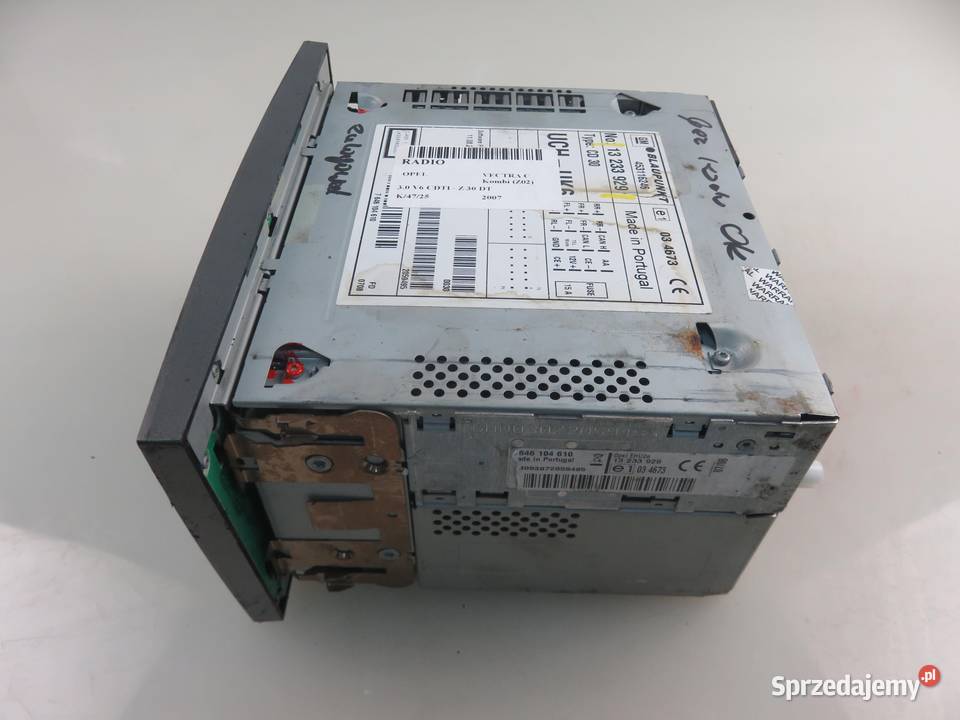 RADIO OPEL VECTRA C Kombi Z02 13233929 24461295