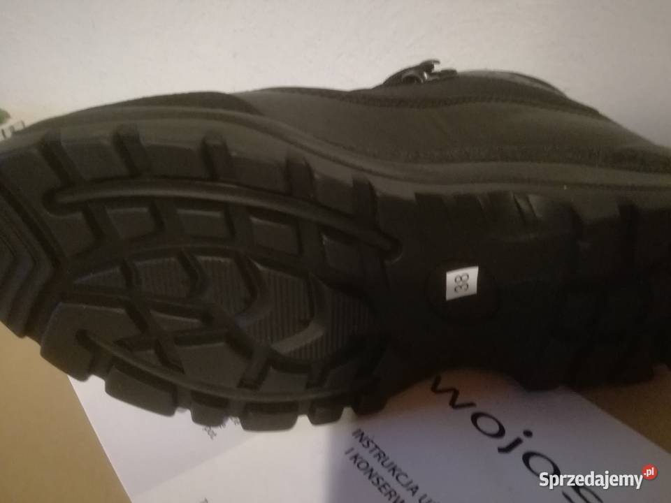 Buty skórzane wojskowe mundurowe Wojas