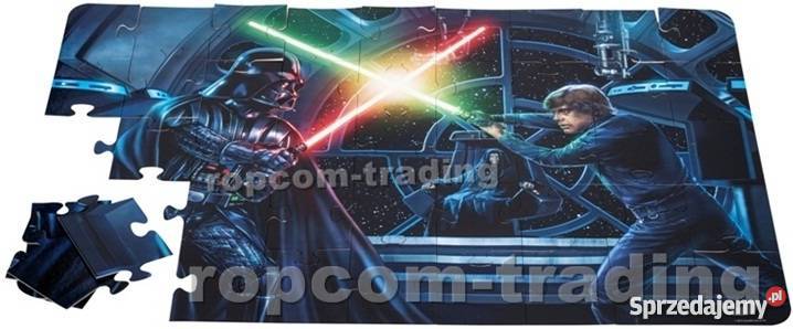 Star Wars Świecące Ogromne Puzzle na ŚCIANĘ Lord Mogilany sprzedam