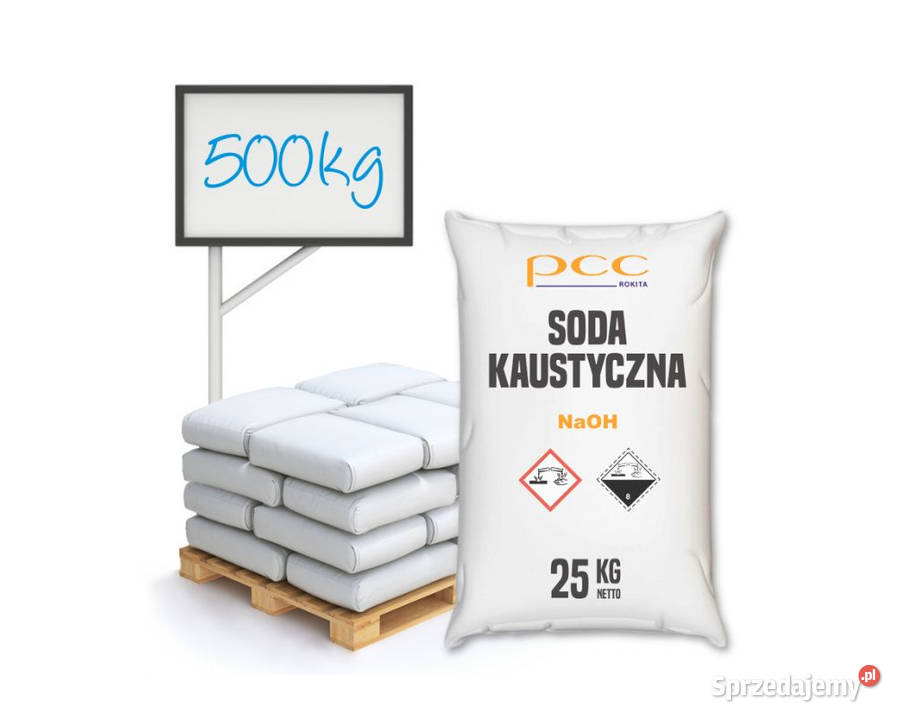 Soda kaustyczna płatki lubuskie Nowa Sól