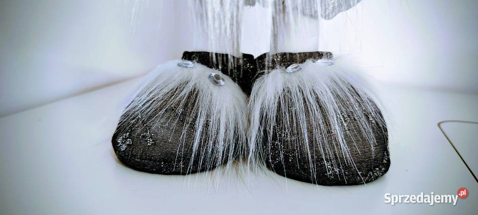 Skrzat świąteczny srebrny szary siwy Glamour Lipnica sprzedam