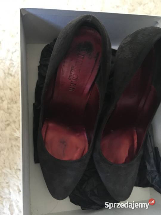 Szare czółenka Deni Cler Piła