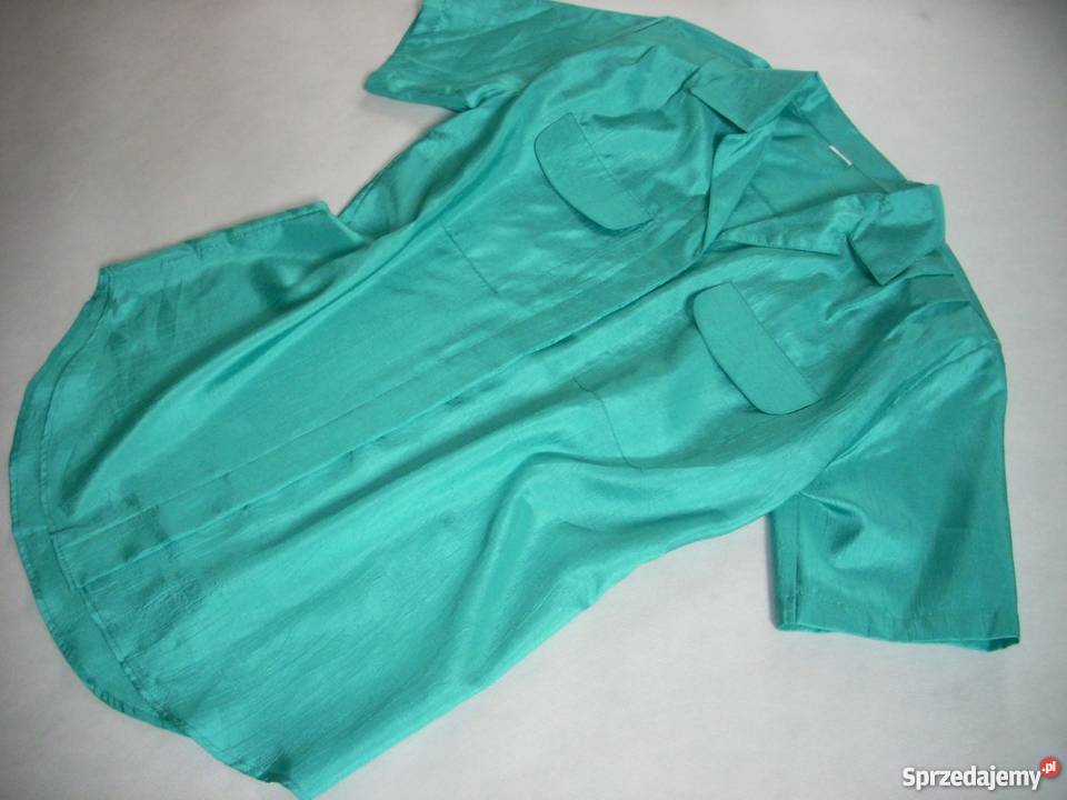 Koszula ELEGANCKA bluzka j NOWA L XL 40 42 z kołnierzykiem Nowy Sącz