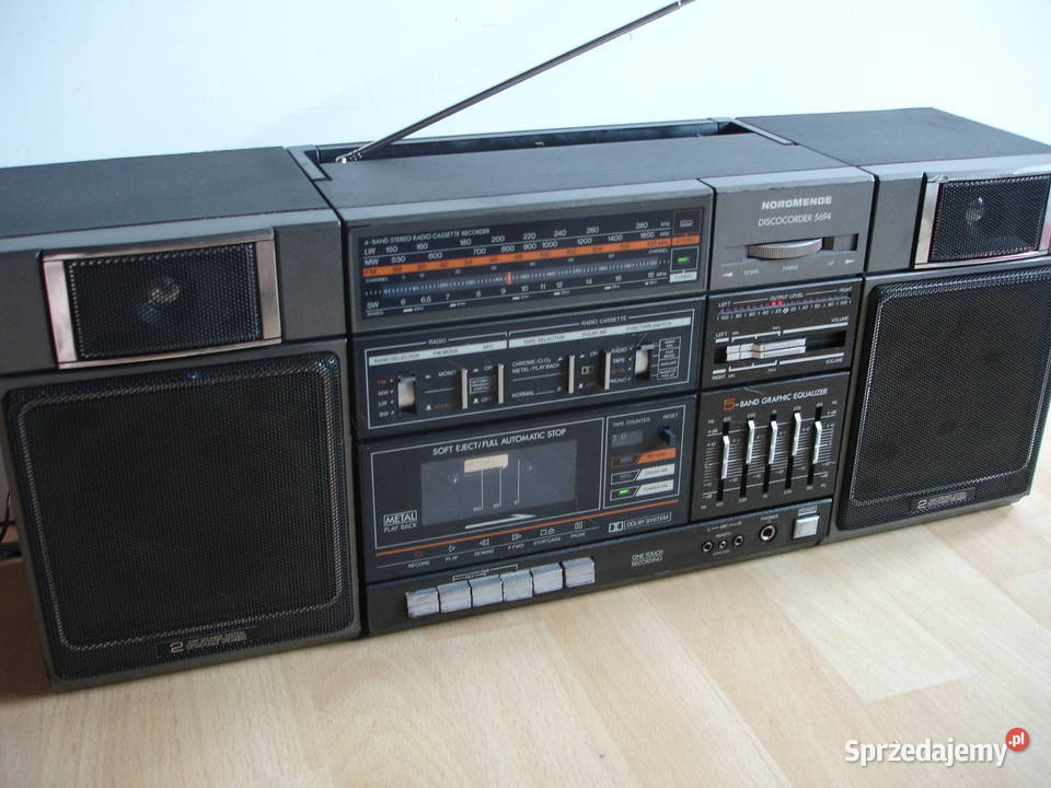Radiomagnetofon NORDMENDE 5694 Zielona Góra