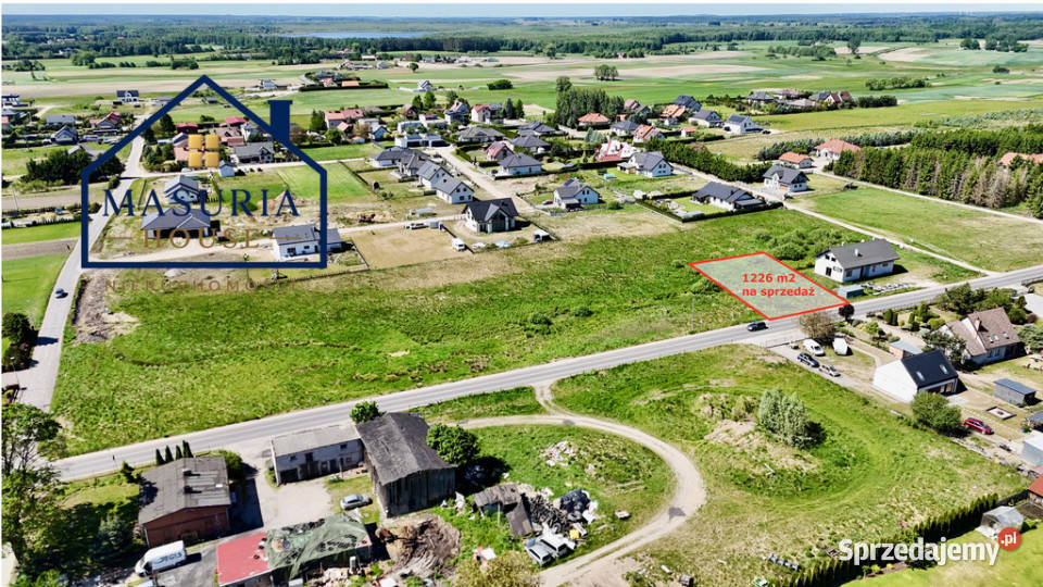 Działka budowlana 3 Iławy Wikielec asfalt sprzedam