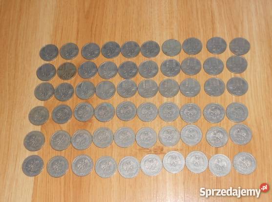 Monety z okresu około 1973 roku 60 sztuk Numizmatyka Brzozów