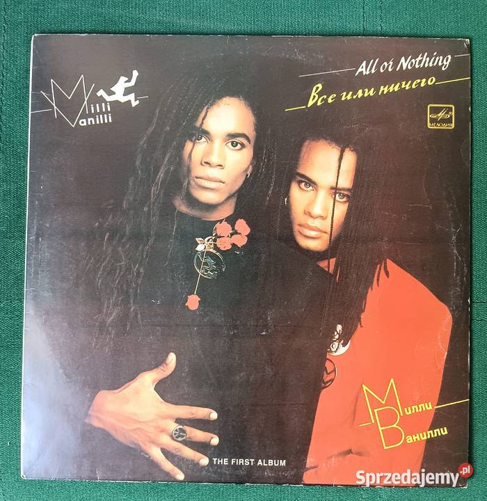Milli Vanilli All or nothing the first album