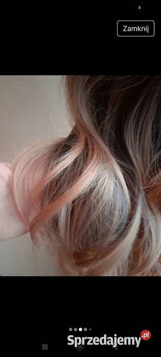 Nowa luksusowa peruka damska długie włosy jasny Puławy
