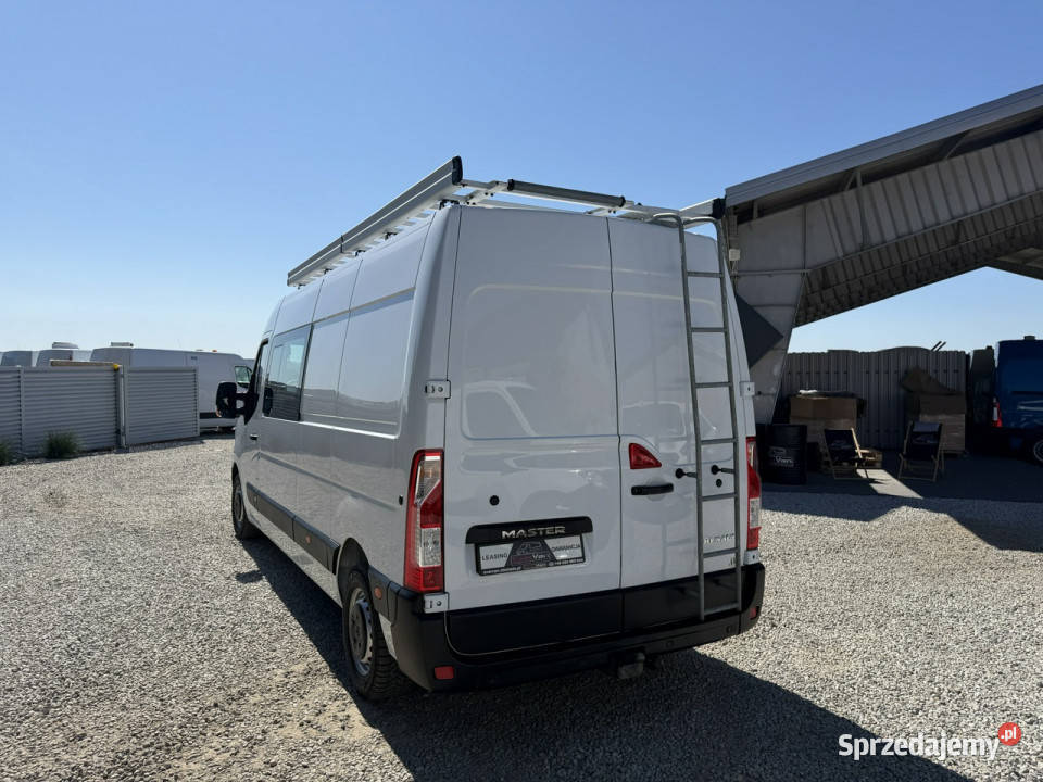 Renault Master L3H2 7 osobowy brygadówka lift serwisowany w ASO Warszawa