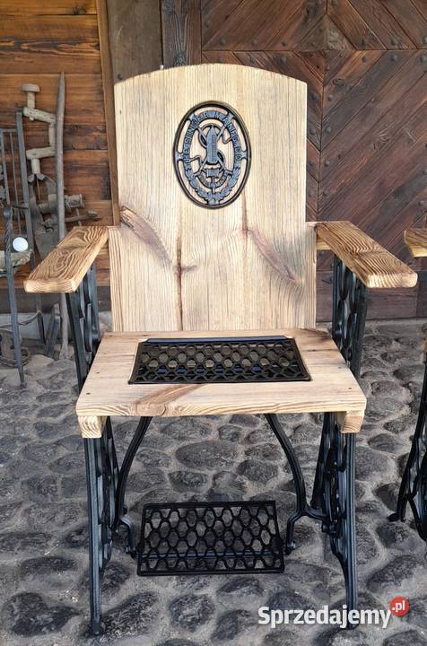Krzesło z maszyny do szycia Kamieńczyk