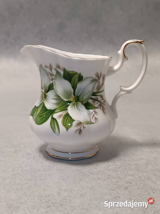 ROYAL ALBERT TRILLIUM Mlecznik Dzbanek na mleko Porcelana i szkło sprzedam