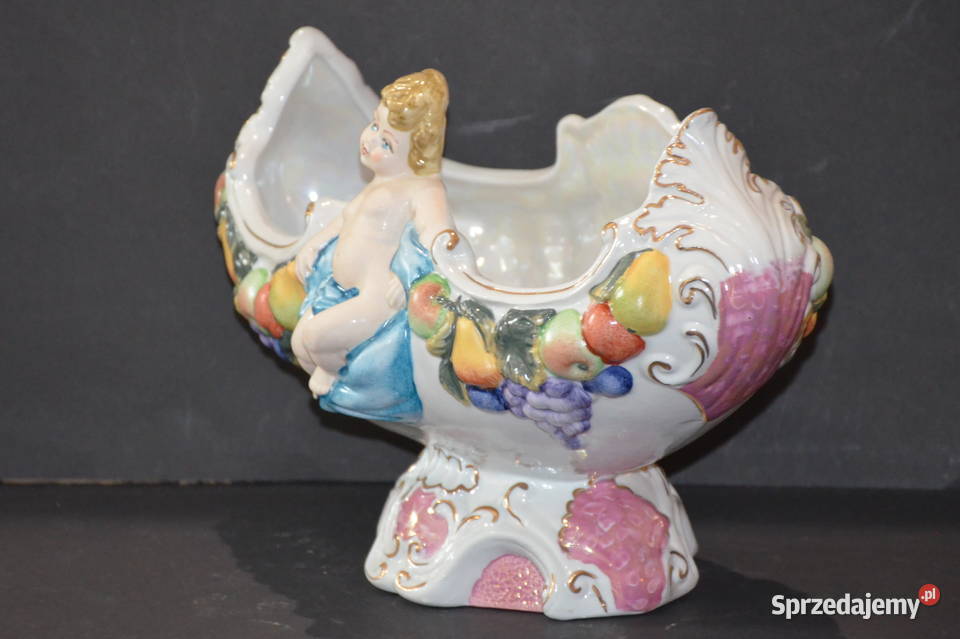 Roceram porcelana owocarka Fructiera Florina Porcelana i szkło wielkopolskie Środa Wielkopolska