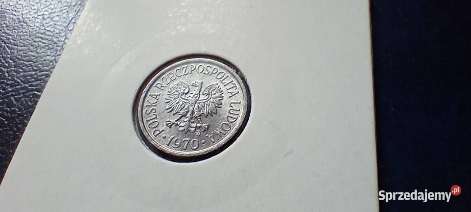 Stare monety 5 groszy 1970 Polska PRL mennicza