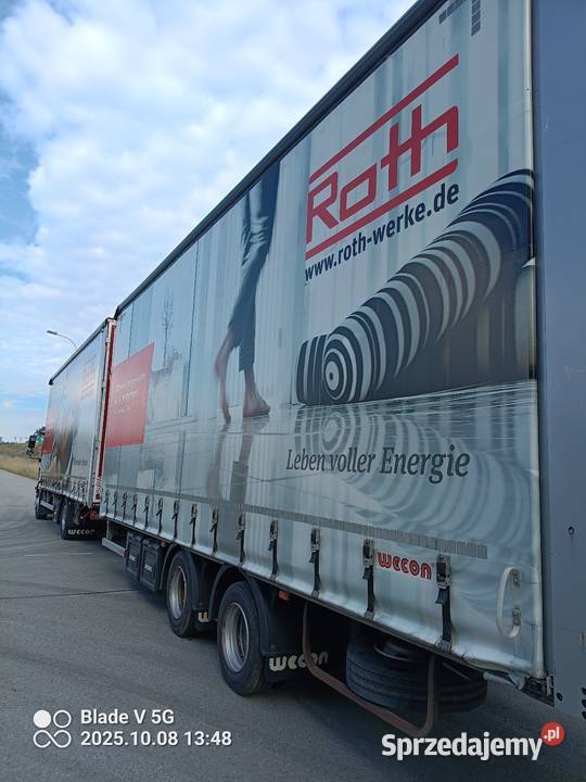 MAN TGM 15290 przyczepa Wecon zestaw 38EP 77x305 ASR (kontrola trakcji) Orońsko