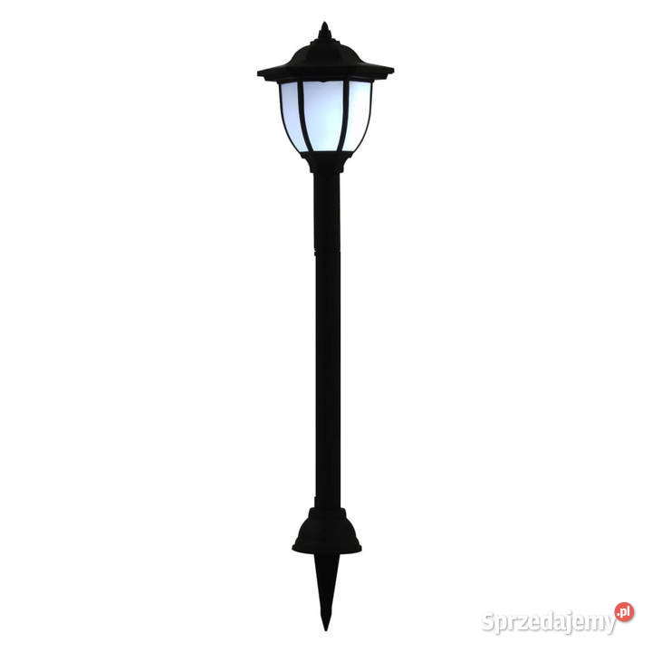 Lampy solarne do ogrodu 6 LED czarne WM277138 Warszawa sprzedam