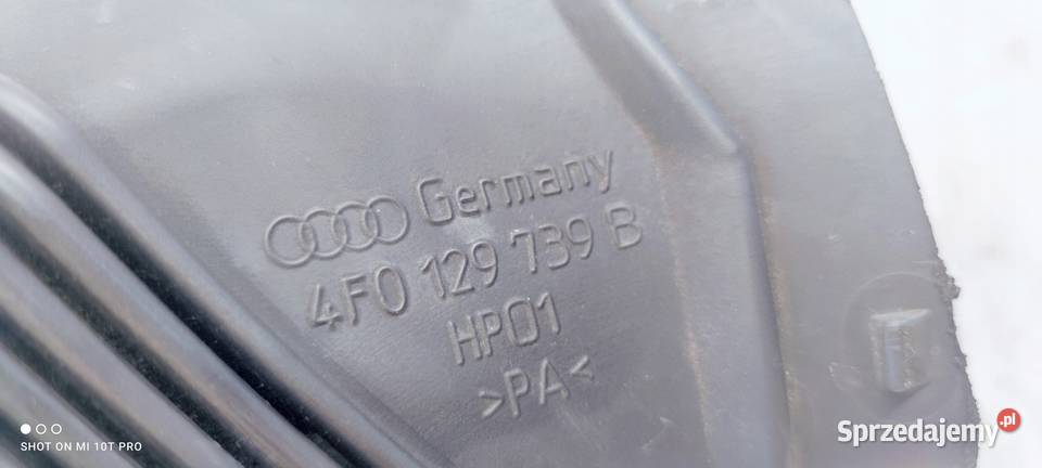 WLOT DOLOT POWIETRZA AUDI A6 C6 4F0129739B śląskie sprzedam