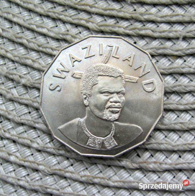 Eswatini Suazi 50 Cent 2005r Mennicza Większa wielkopolskie Kalisz