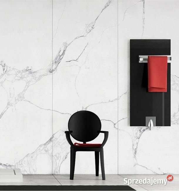 Płyty z Białego Marmuru 280x120 półmat SLAB łódzkie