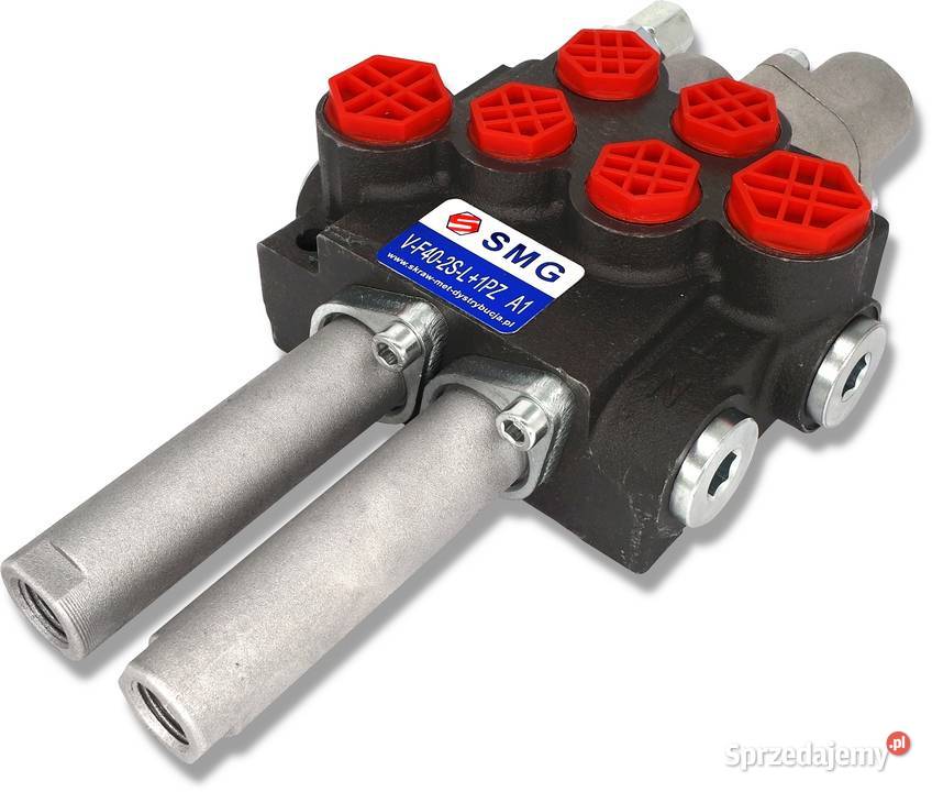 ROZDZIELACZ 40L 2 Sekcje Zatrzask Dźwignie 1500 Solec Kujawski