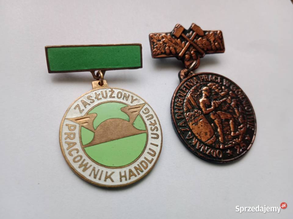 Zestaw Kolekcjonerskich Odznak Górnictwo 25 lat Ruda Śląska