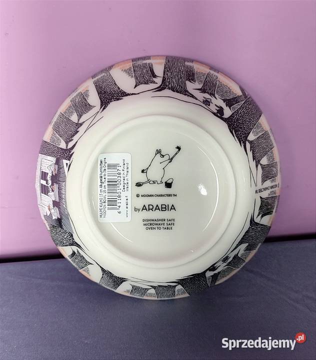MUMINKI miseczka Moomin Arabia Finland WIERNY Jasień
