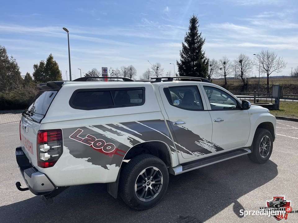 Zabudowa Mitsubishi L200 markowa hardtop pickup terenowe Pasłęk
