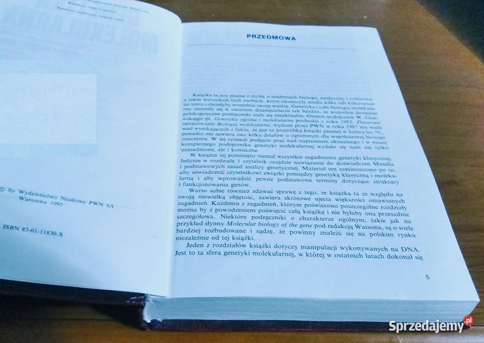 Genetyka molekularna PODRĘCZNIK Piotr Węgleński