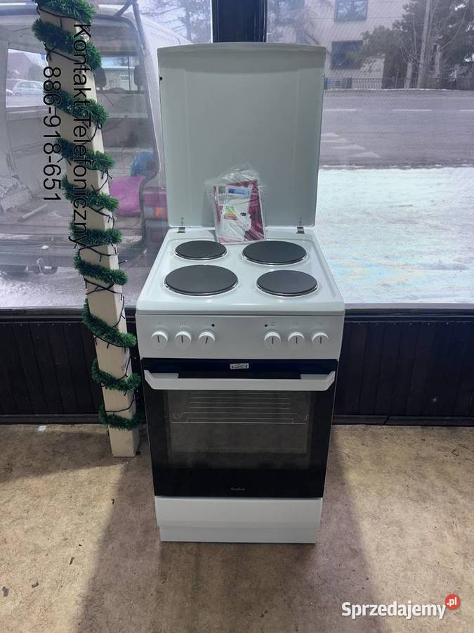 NOWA Kuchenka elektryczna Amica Biała Transport Rybnik