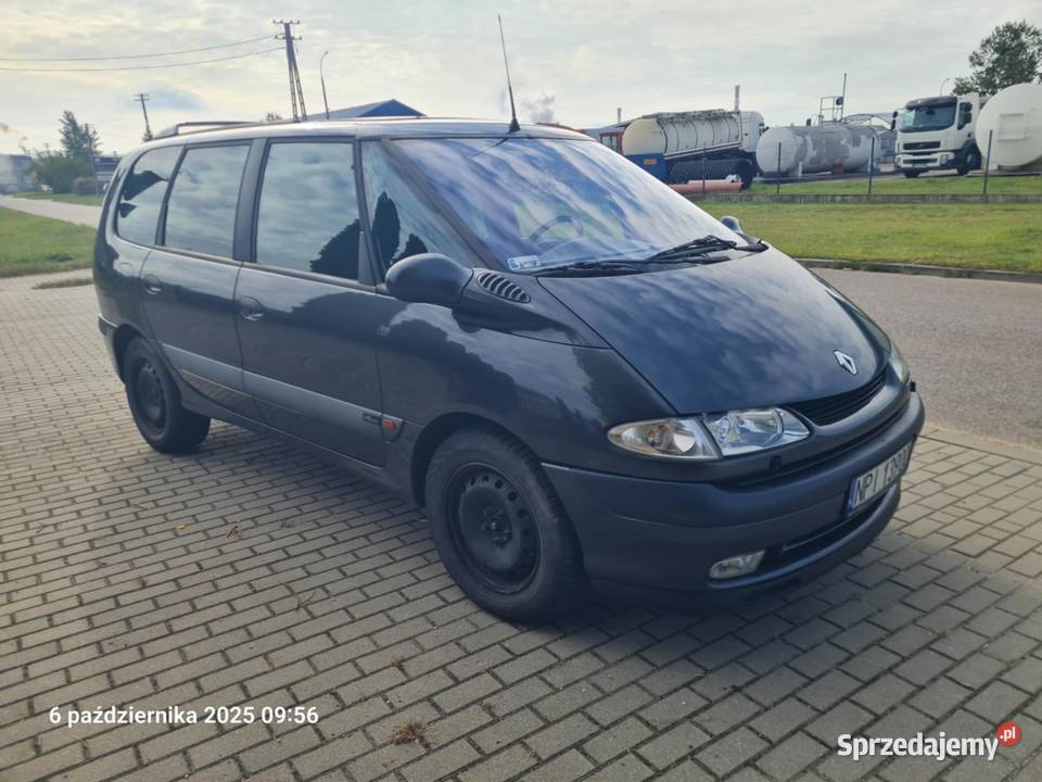 RENAULT ESPACE ładne z gazem 2001r 180KM Grajewo
