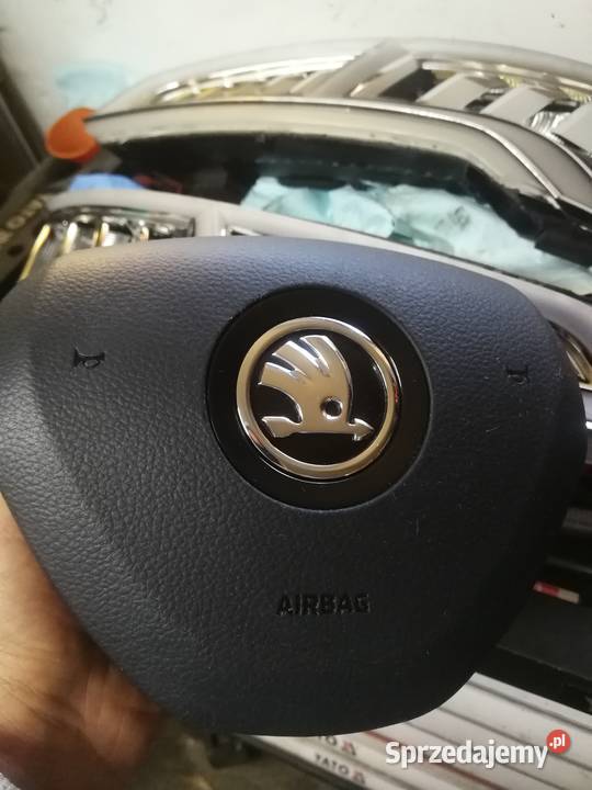 Zaślepka poduszki kierownicy skoda superb III śląskie Gilowice