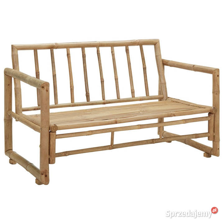 2osobowa sofa ogrodowa z poduszkami bambus sprzedam