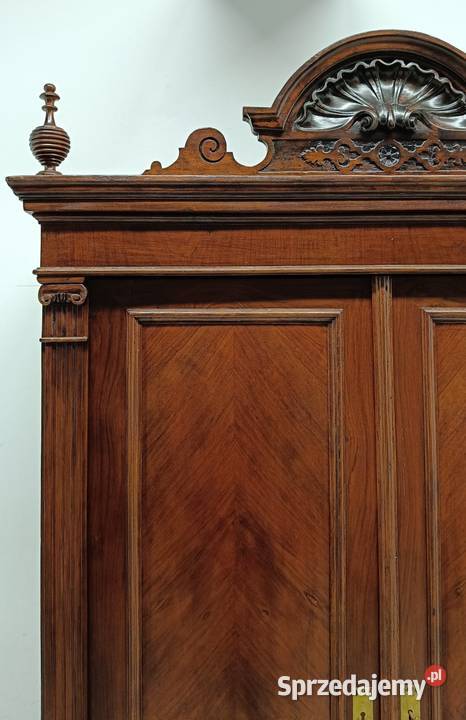szafa stara eklektyczna drewniana mieszczańska Radomsko