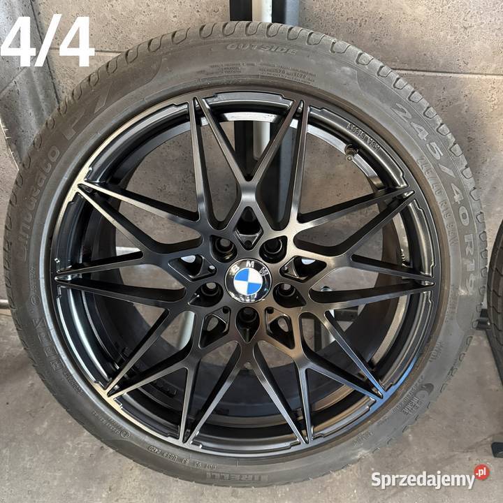 19 BMW f10 f11 felgi koła komplet z oponami Samochodowe Lubasz