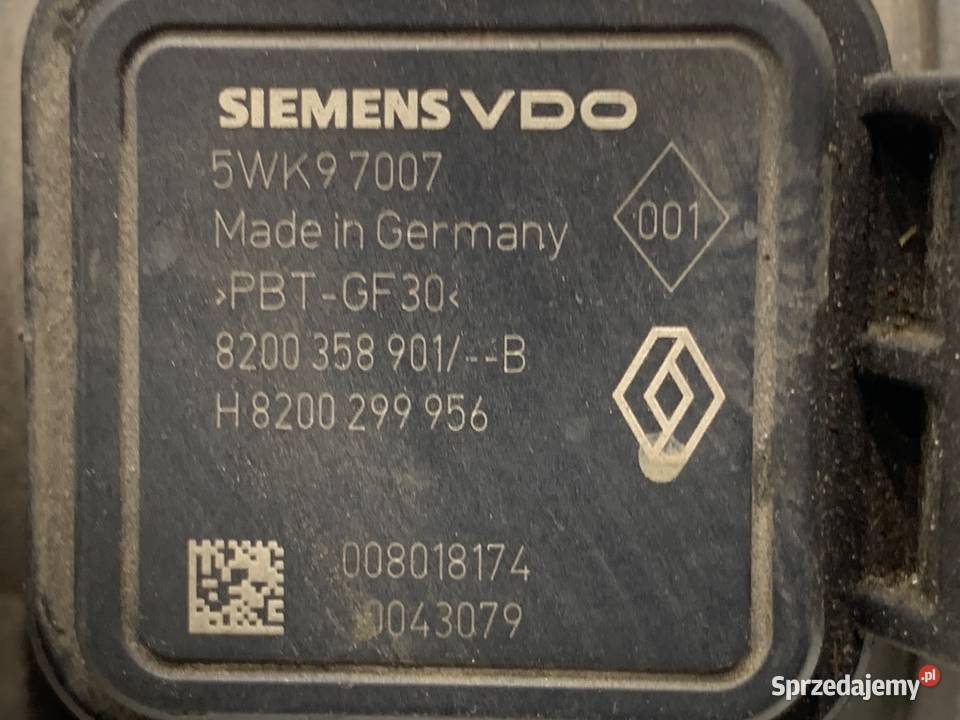 PRZEPŁYWOMIERZ RENAULT LAGUNA III 5WK97007 15