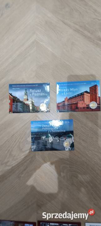 Zestaw blistrów 5 UNC Odkryj Polskę sprzedam
