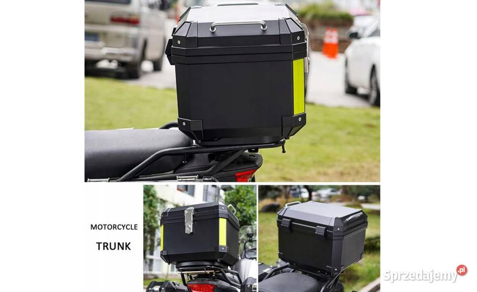 KUFER BAGAŻOWY CENTRALNY CZARNY 45 L Z