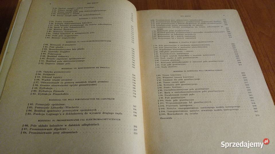 Teoria pola L Landau i E Lifszic fIZYKA pomorskie Gdańsk