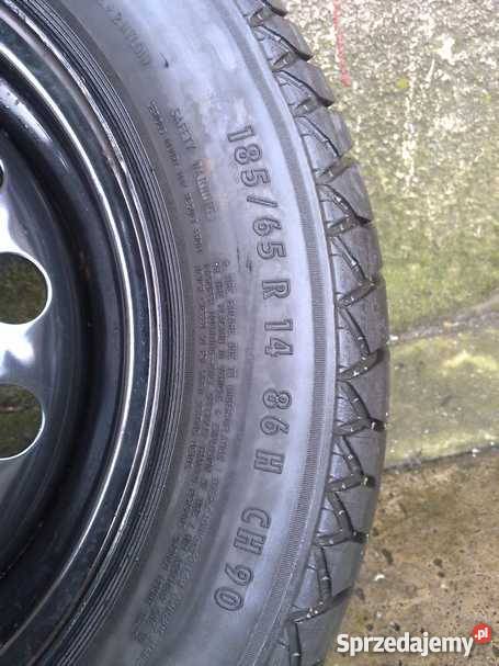 14 KOŁO 4x100 OPONA 18565R14 FELGA Opel Honda