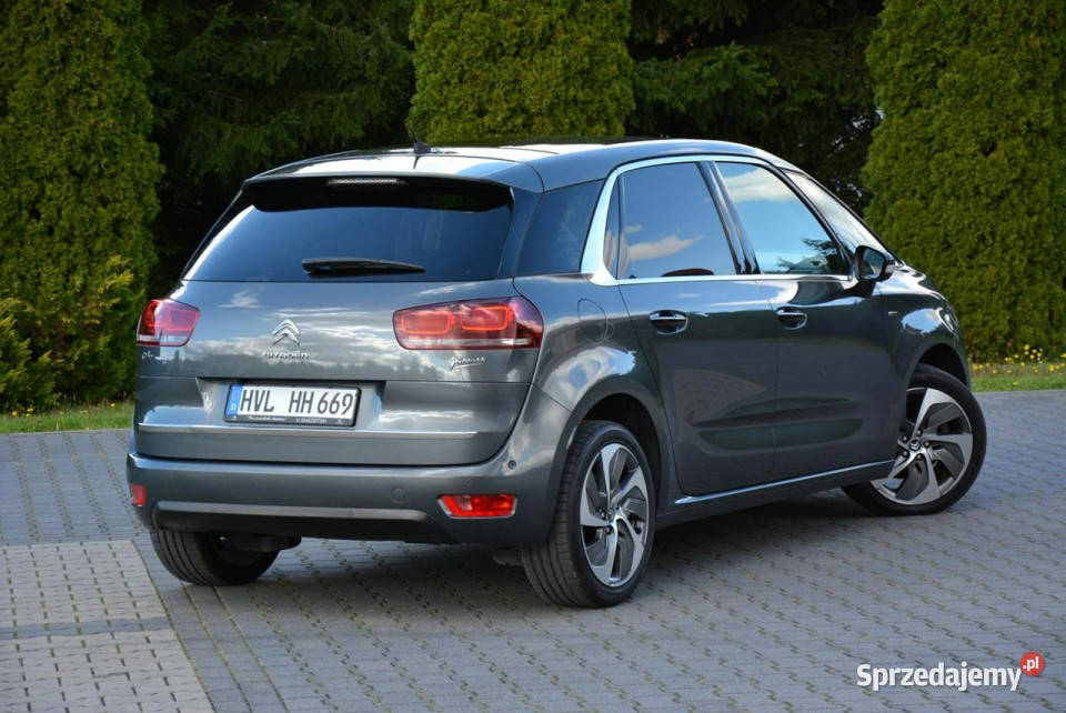 Citroen C4 Picasso Exclusive Full Led JBL światła LED mazowieckie Ostrów Mazowiecka