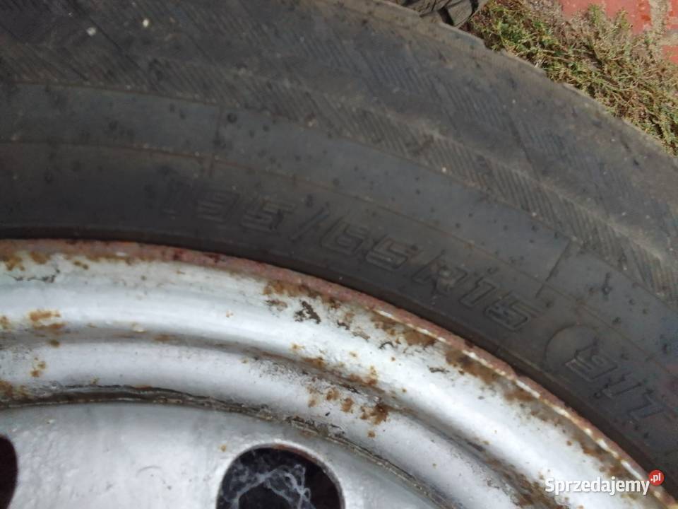 Opony zimowe z felgami 19565 R15 rozstaw 5x100 Skarszewy