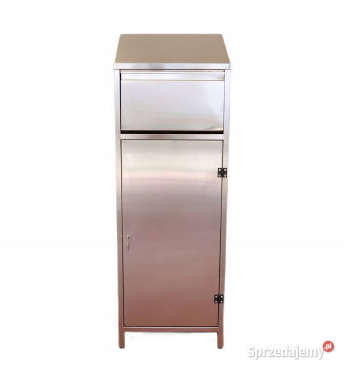 Szafa porządkowa magazynowa ze wsypem na odzież Magazynowanie Góra