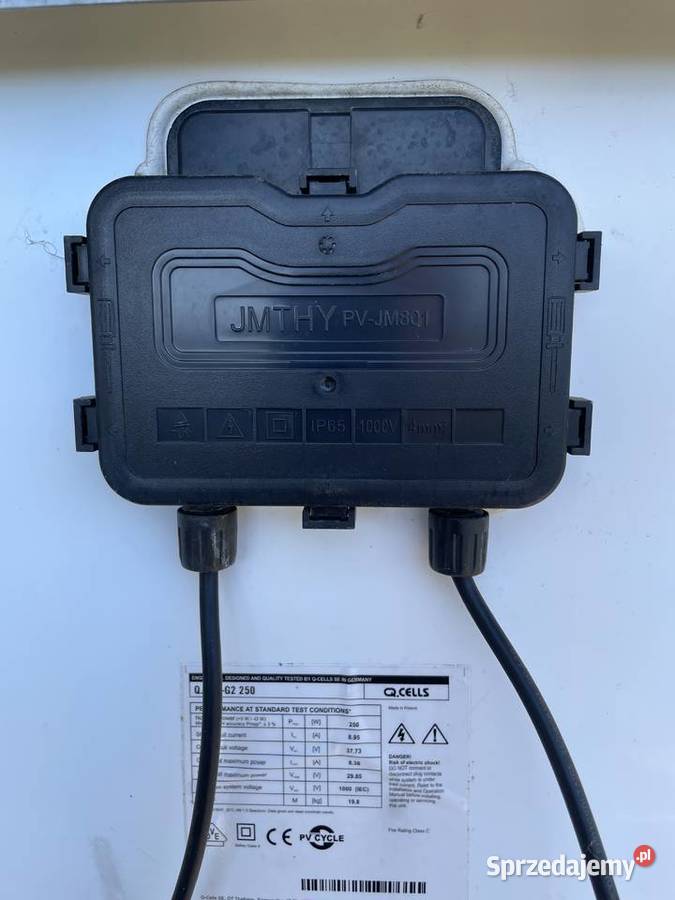 Używane panele fotowoltaiczne QCELLS 250W Lubzina