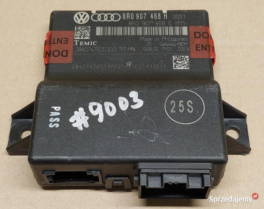 MODUŁ GATEWAY STEROWNIK AUDI A4 B8 LIFT A5