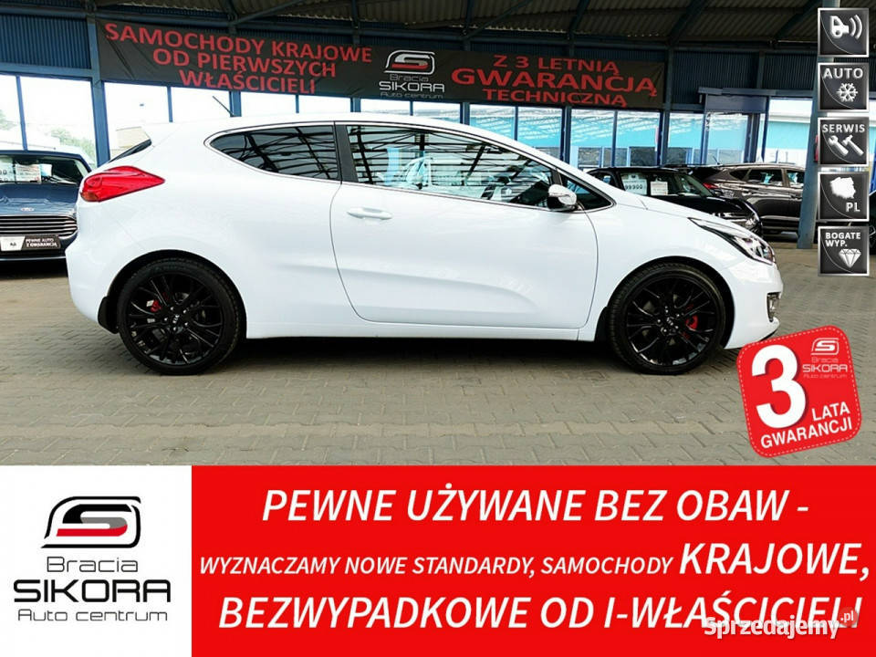 Kia Ceed 16i 135 LED2xklimatronic Serwisowany biały śląskie Mysłowice