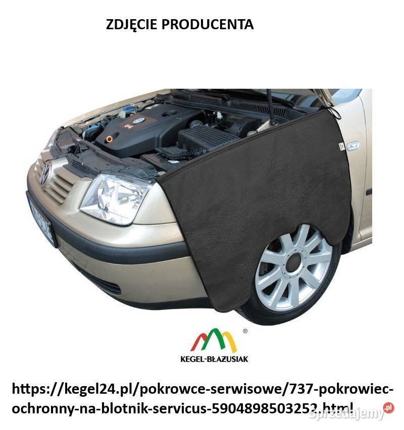 Pokrowiec ochronny na błotnik samochodu SERVICUS Wrocław