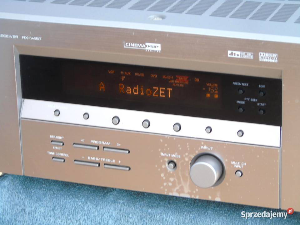 Amplituner Yamaha RXV457 RDS mocny 360 wat podkarpackie Jasło sprzedam