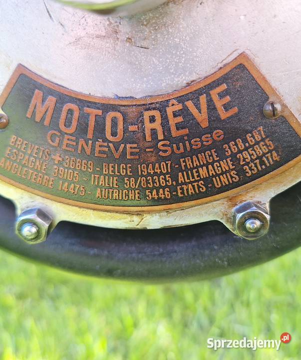 Szwajcarski Motocykl Moto Rewe Typ C Pozostałe Krapkowice