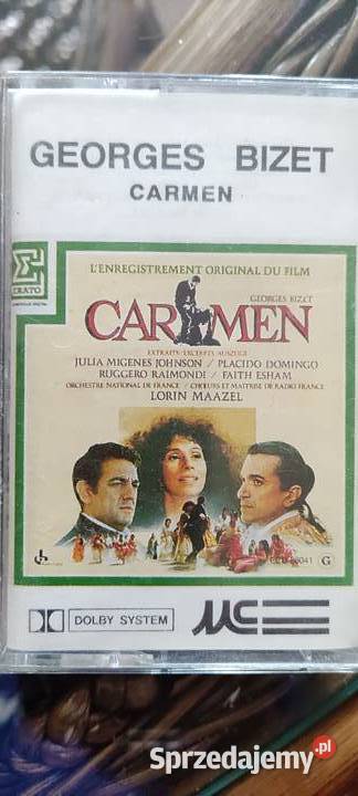 Georges Bizet Carmen Placido Domingo kaseta Gliwice